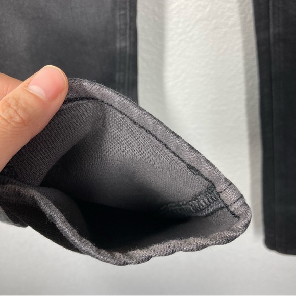 Rag & Bone Women's Nina High Rise Coated Black Ankle Skinny Jeans 28 Cotton - Picture 7 of 15